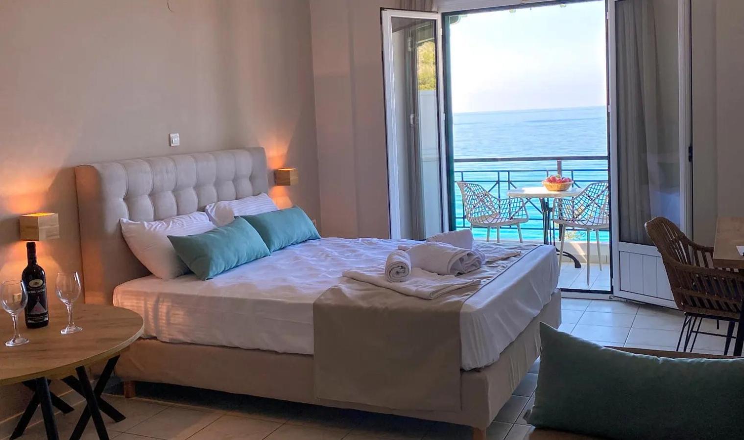 Áyios Nikítas Sunset Premium Studio D מראה חיצוני תמונה